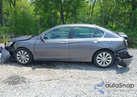 2014 Honda Accord Ex-L from USA, damaged, VIN 1HGCR2F80EA054896